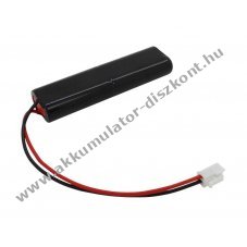 Helyettes�t� Akkumul�tor v�szvil�g�t�s AA Mignon ceruza L2x2 4,8V 1500mAh 1db/csomag 150mm csatlakoz� NiMH