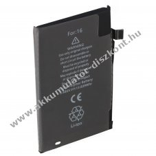 Helyettes�t� Akkumul�tor Apple iPhone 16 mobiltelefon 3,88V 3561mAh 13,83Wh Li-Polymer