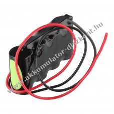 Helyettes�t� Akkumul�tor 2/3AA 4,8V 750mAh v�szvil�g�t�s 30cm k�bellel