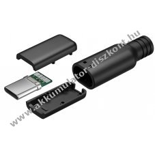 Goobay USB-C csatlakoz� forraszthat� 15W 3A 480Mbit/s USB2.0