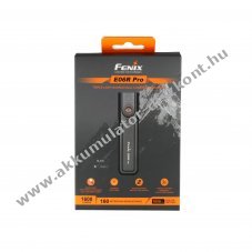 Fenix E06R Pro LED zsebl�mpa 1600lumen 160m �jrat�lthet� 1650mAh 4 f�nyforr�s UV piros l�zer