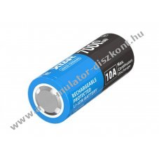 XTAR 26650 3,6/3,7V 7000mAh PCB v�dett Akkumul�tor Li-Ion