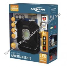 Ansmann WL2000R �jrat�lthet� LED munkal�mpa 2000lm Powerbank 3,7V 4000mAh fekete