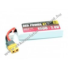 Pichler RED POWER XT 7,4V 1800mAh modell�p�t� Akkumul�tor XT60 XH LiPo