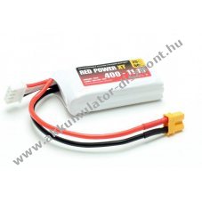 Pichler RED POWER modell�p�t� 11,1V 400mAh 3S XT30 Akkumul�tor LiPo
