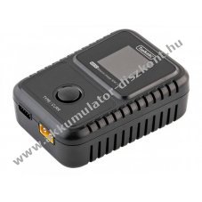 ToolkitRC M450 AC multifunkci�s modell�p�t� t�lt� 50W LiPo/LiHV/LiIon/LiFe 2-4S