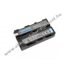 Axcom Akkumul�tor 7,2V 3,4Ah 24,5Wh ACD M210 (SE) Sony NP-F550 NP-F750 adatgy�jt� Li-Ion
