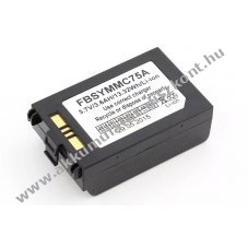 Axcom Akkumul�tor Motorola Symbol MC70 MC75 MC75A adatgy�jt� 3,7V 3600mAh Li-Ion