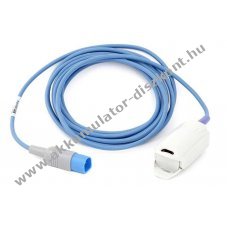 Medlinket SpO2 ujj�rz�kel� csipesz Philips feln�tt 40kg-t�l 3m M1196A orvosi