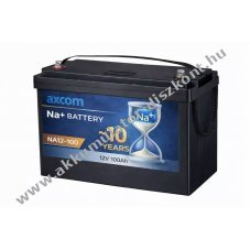 Axcom NA12-100 n�trium-ion Akkumul�tor 12V 100Ah M8 csatlakoz�