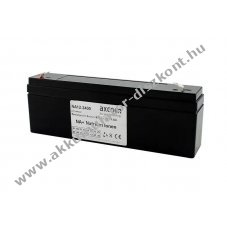 Axcom NA12-2400 n�trium-ion Akkumul�tor 12V 3,5Ah 4,7mm csatlakoz�