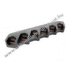 Axcom asztali 6 f�szkes t�lt� Hytera PD5 PD6 PD7 r�di�khoz
