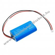 Helyettes�t� kozmetikai t�k�r Akkumul�tor AMIRO AMLO1 INR18650-2 2600mAh Li-Ion 7.4V 19.24Wh