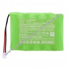 Helyettes�t� riaszt�rendszer Akkumul�tor Alula Translator RE030 2000mAh 12Wh 6V