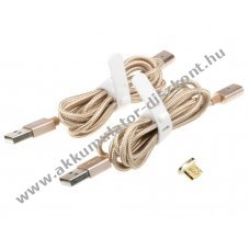 Helyettes�t� kozmetikai t�k�r 2db m�gneses mikro k�bel 1db mikro csatlakoz�