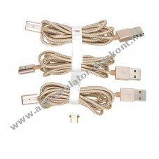 Helyettes�t� kozmetikai t�k�r 3db m�gneses mikro k�bel 1db mikro csatlakoz�