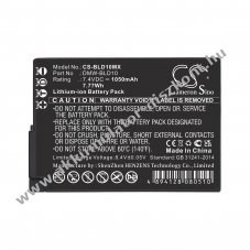 Helyettes�t� kamera Akkumul�tor Panasonic Lumix DMC-GF2 DMW-BLD10 1050mAh 7.77Wh