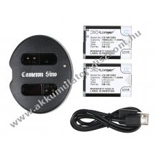 Helyettes�t� kozmetikai t�k�r Canon PowerShot N100 NB-12L CS-NB12MX DF-NB120UH USB k�bel