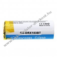 Helyettes�t� riaszt�rendszer elem Daitem 101-27D BATV33 2200mAh 6.6Wh 3V