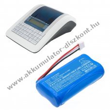 Helyettes�t� p�nzt�rg�p Akkumul�tor Elcom Euro-150TEi 2ICR18650P 3350mAh 24.79Wh Li-Ion 7.4V