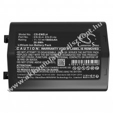 Helyettes�t� kamera Akkumul�tor Nikon EN-EL4 D2H 11,1V 1800mAh