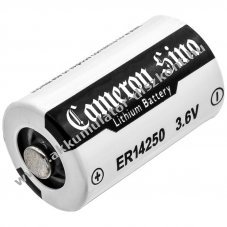 Helyettes�t� er14250 elem 3,6V 1200mAh 4,32Wh