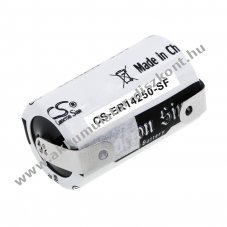 Helyettes�t� er14250 elem 1200mAh 4.32Wh forrf�lekkel