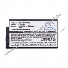 Helyettes�t� kamera Akkumul�tor GoPro Max 2 CPPB1B 1800mAh 7Wh