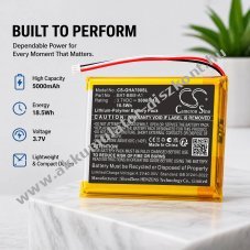 Helyettes�t� b�bi�r Akkumul�tor BabyPhone AURUM BAT-BBM-A1 5000mAh 18.5Wh