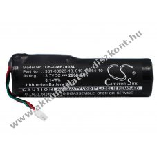 Helyettes�t� kutyanyak�rv Akkumul�tor Garmin Pro 70 361-00023-13 2200mAh 8.14Wh 3.7V