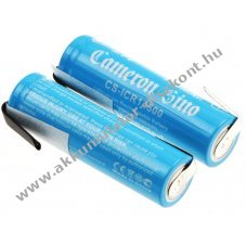 Helyettes�t� ipari Akkumul�tor 14500 700mAh 2.59Wh 2db/csomag Li-Ion