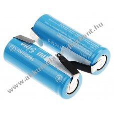 Helyettes�t� ipari Akkumul�tor 18490 1600mAh 5.92Wh 2db/csomag forrf�llel