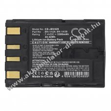Helyettes�t� kamera Akkumul�tor JVC CU-VH1 BN-V428 7,4V 3300mAh 24,42Wh Li-Ion