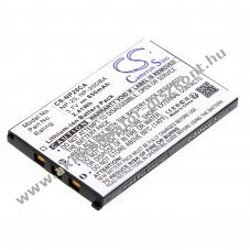 Helyettes�t� kamera Akkumul�tor Casio Exilim EX-S770SR NP-20 650mAh 2.41Wh