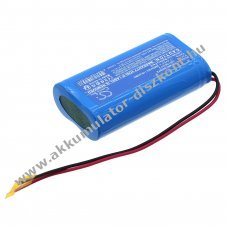 Helyettes�t� ipari Akkumul�tor 18650 2600mAh 19.24Wh 2db/csomag Akkumul�torpakk Li-ion