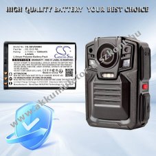 Helyettes�t� kamera Akkumul�tor PatrolEyes SC-DV5 SC-DV5-RB 1250mAh 4,63Wh