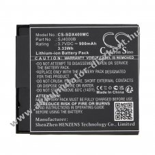 Helyettes�t� kamera Akkumul�tor Eken H9/PG1050 900mAh 3.33Wh