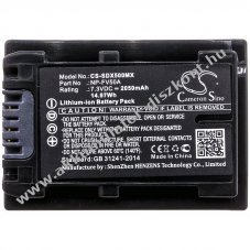 Helyettes�t� kamera Akkumul�tor Sony NP-FV50A 2050mAh 14.97Wh FDR-AX40