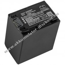 Helyettes�t� kamera Akkumul�tor Sony NP-FV100A FDR-AX40 3050mAh 22.27Wh