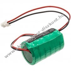 Helyettes�t� riaszt�rendszer Akkumul�tor Visonic PowerMax MCS-700 0-9912-J 230mAh 1,66Wh 7.2V