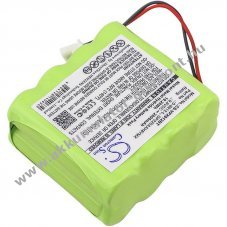 Helyettes�t� riaszt�rendszer Akkumul�tor Visonic 0-100459 / 0-9912-L 2000mAh 19.2Wh 9.6V