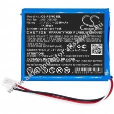 Helyettes�t� m�r�m�szer Akkumul�tor ALPSAT Satfinder SF03-BT AS1005060 2000mAh 14.8Wh 7.4V