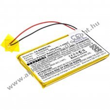 Helyettes�t� m�r�m�szer Akkumul�tor BW GasAlert MicroClip AEC603658 1200mAh 4.44Wh 3.7V