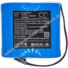 Helyettes�t� m�r�m�szer elem Digi Connect Sensor+ 76000912 14500mAh 104.4Wh 7.2V