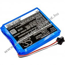 Helyettes�t� m�r�m�szer Akkumul�tor Extech MS6000 BATT-74V 7,4V 4500mAh 33,3Wh Li-ion