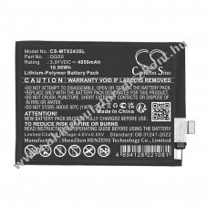 Helyettes�t� telefon Akkumul�tor Motorola Moto G35 5G QG50 4850mAh 18.96Wh 3.91V