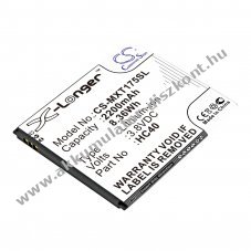 Helyettes�t� telefon Akkumul�tor Motorola Moto C HC40 2200mAh 8.36Wh 3.8V