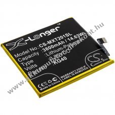 Helyettes�t� telefon Akkumul�tor Motorola Moto One Macro KG40 3800mAh 14.63Wh 3.85V