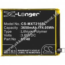 Helyettes�t� telefon Akkumul�tor Motorola Moto G Pure NT40 3650mAh 14.05Wh Li-Ion 3.85V