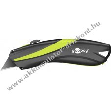 Goobay Tools biztons�gi k�s automata pengavisszah�z�ssal 4db tartal�k peng�vel